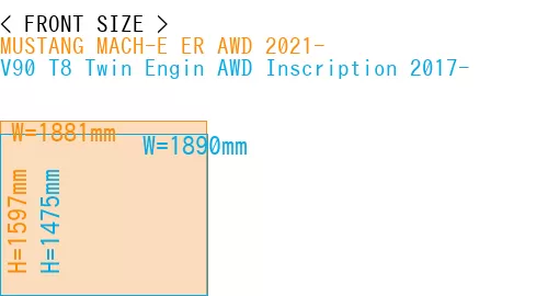 #MUSTANG MACH-E ER AWD 2021- + V90 T8 Twin Engin AWD Inscription 2017-